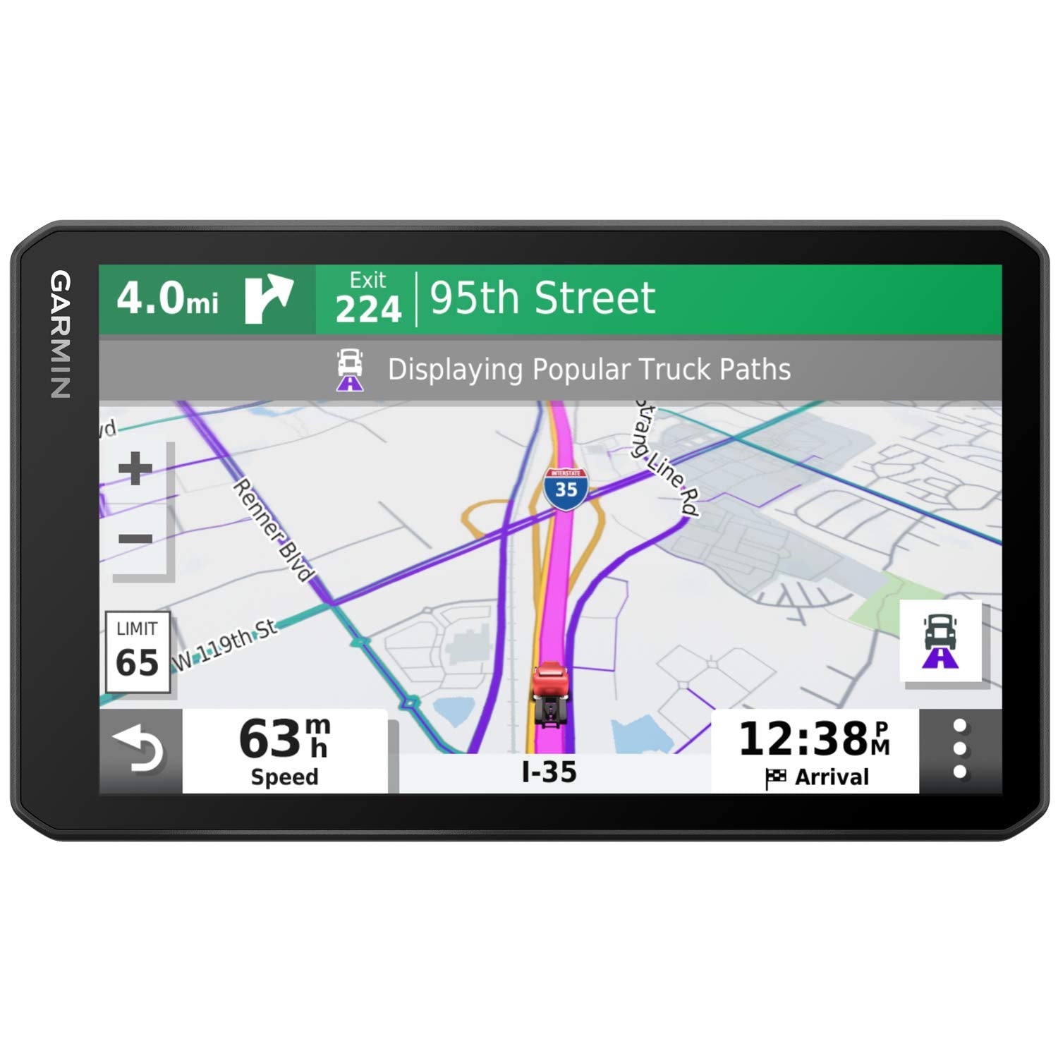 Garmin Dezl Otr700 7'' Gps Truck Navigator (010 02313 00) With Accessory Bundle